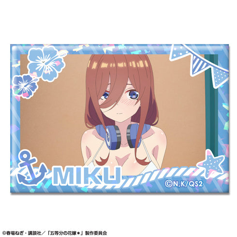 『五等分の花嫁*』ホログラム缶バッジ デザイン10(中野三玖/B)【202509再販】